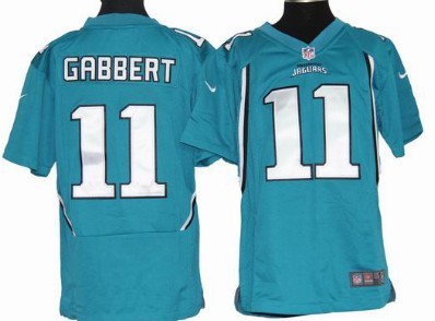 Nike youth's Jersey Jacksonville Jaguars 11 Blaine Gabbert Green Game